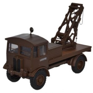 Diecast AEC Matador Wrecker British Army SCC2 Brown